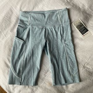 Lululemon bike shorts. Fast and free 10” shorts size 6